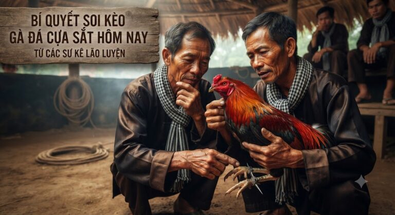 Bí quyết soi kèo gà đá cựa sắt hôm nay từ các sư kê lão luyện