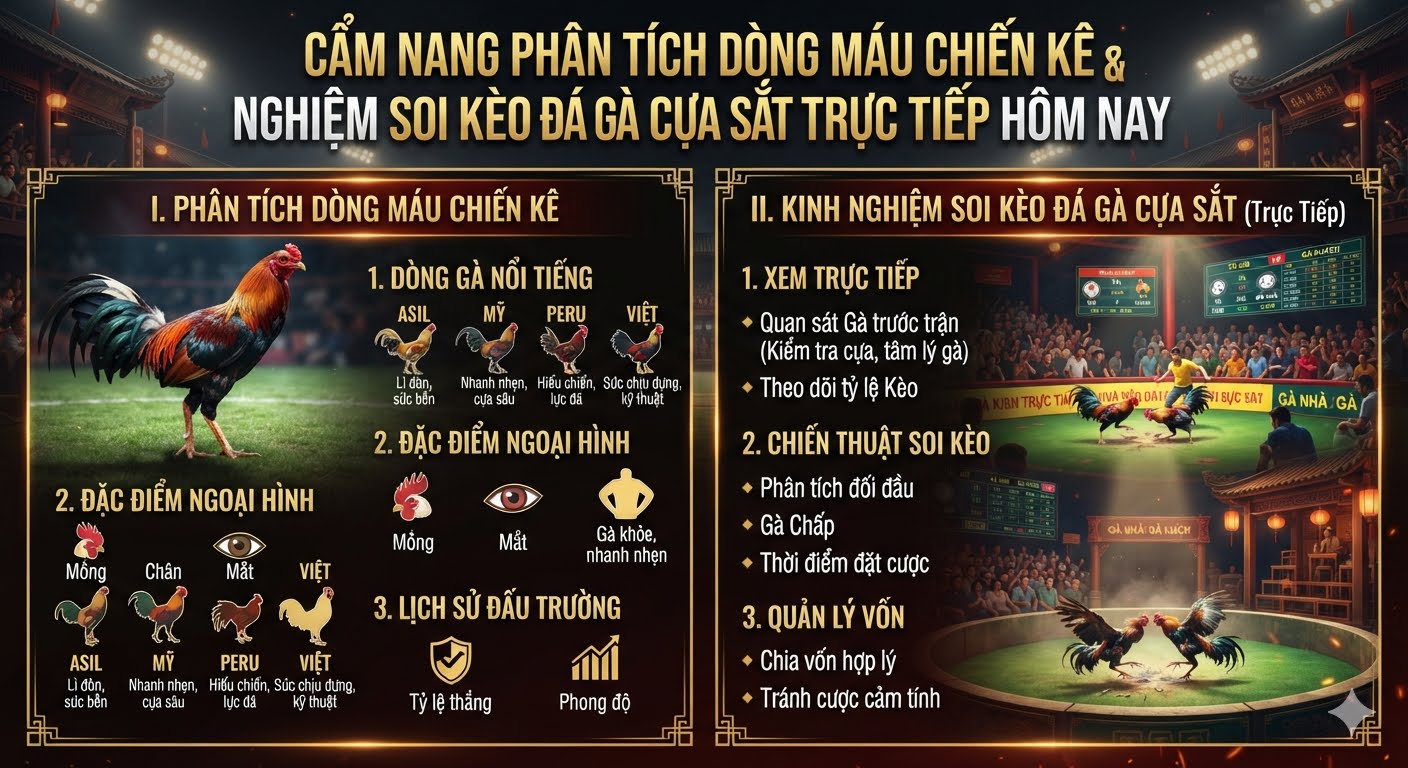 đá gà cựa sắt trực tiếp hôm nay